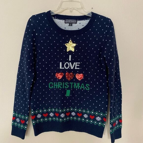 Almost Famous Christmas Sweater - Picture 1 of 3